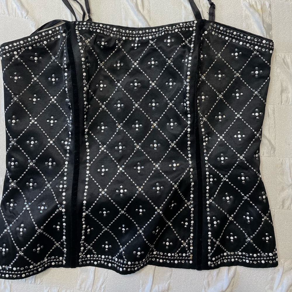 WHBM rhinestone Corset size 4